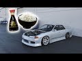 Soy Sauce and Rice as motor oil - R32 Skyline