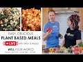 Easy 10 minute meals live cooking show  plant based  oil free