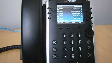 How to Answer a Call with a Polycom VVX400