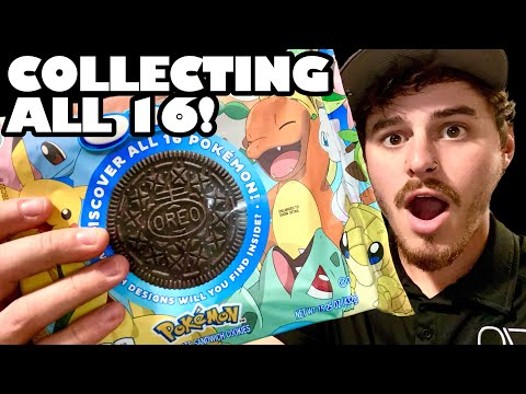 Opening Pokémon Oreos