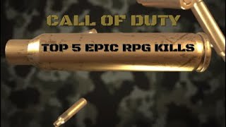Call of Duty: Top 5 EPIC RPG Kills While Skydiving!! [Modern Warfare/WARZONE]