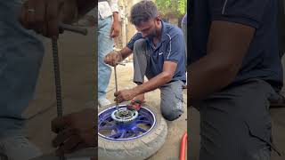 New chain set yamaha #automobile #viral #yamaha # mechanic #rajasthan #all Bick #rider #motocycle