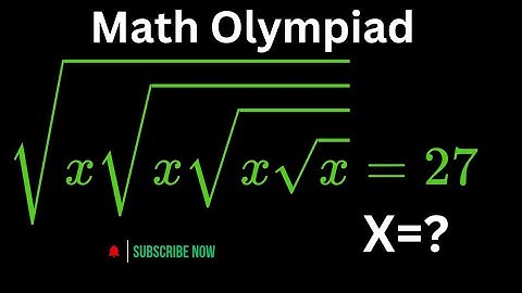 Harvard University Interview Tricks | A Nice Square Root Simplification Problem