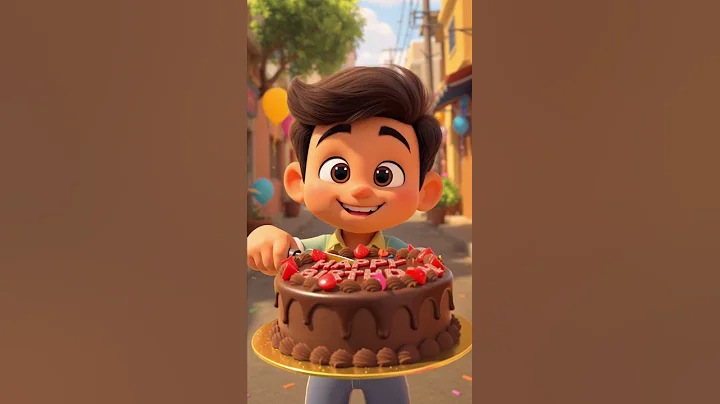 Happy Birthday Song for Kids 🎉 | Cute Animated Cartoon Birthday Party Song | Name Birthday Wishes