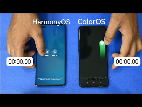 HarmonyOS 2 vs ColorOS 11: Boot Speed Comparison