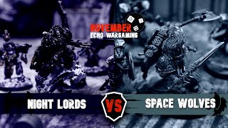 Space Wolves Vs Night Lords - Warhammer Horus Heresy Battle Report