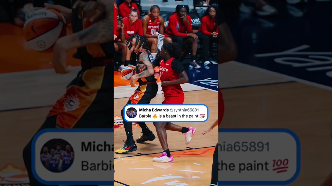 Angel Reese with the lockdown D 🔒 via Atlanta Dream, h/t synthia65891/X