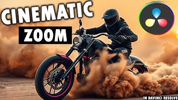 How To Add A Cinematic SLOW ZOOM In Davinci Resolve - Quick Tutorial