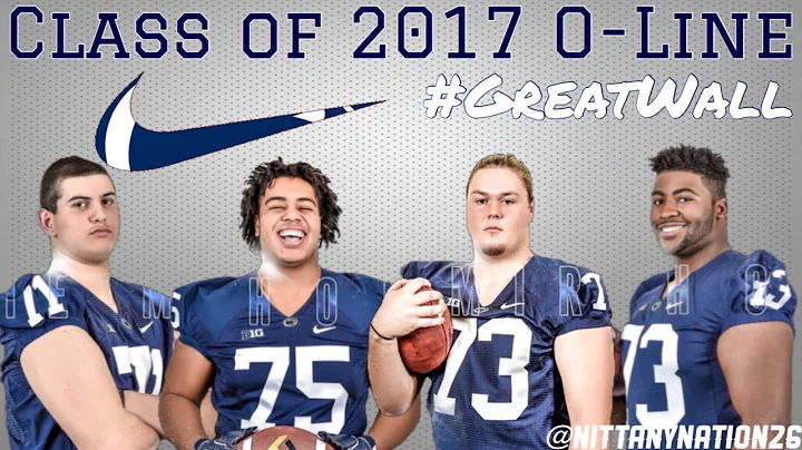 Penn State 2017 Offensive lineman commit highlight...