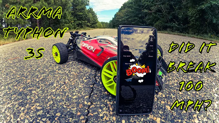 Arrma Typhon 3s Speedrun on 6s with Stock Motor Part 4