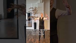 Quikstep for Beginners | Четвертной Поворот для Начинающих #ballroomdance #dancetutorial #quikstep