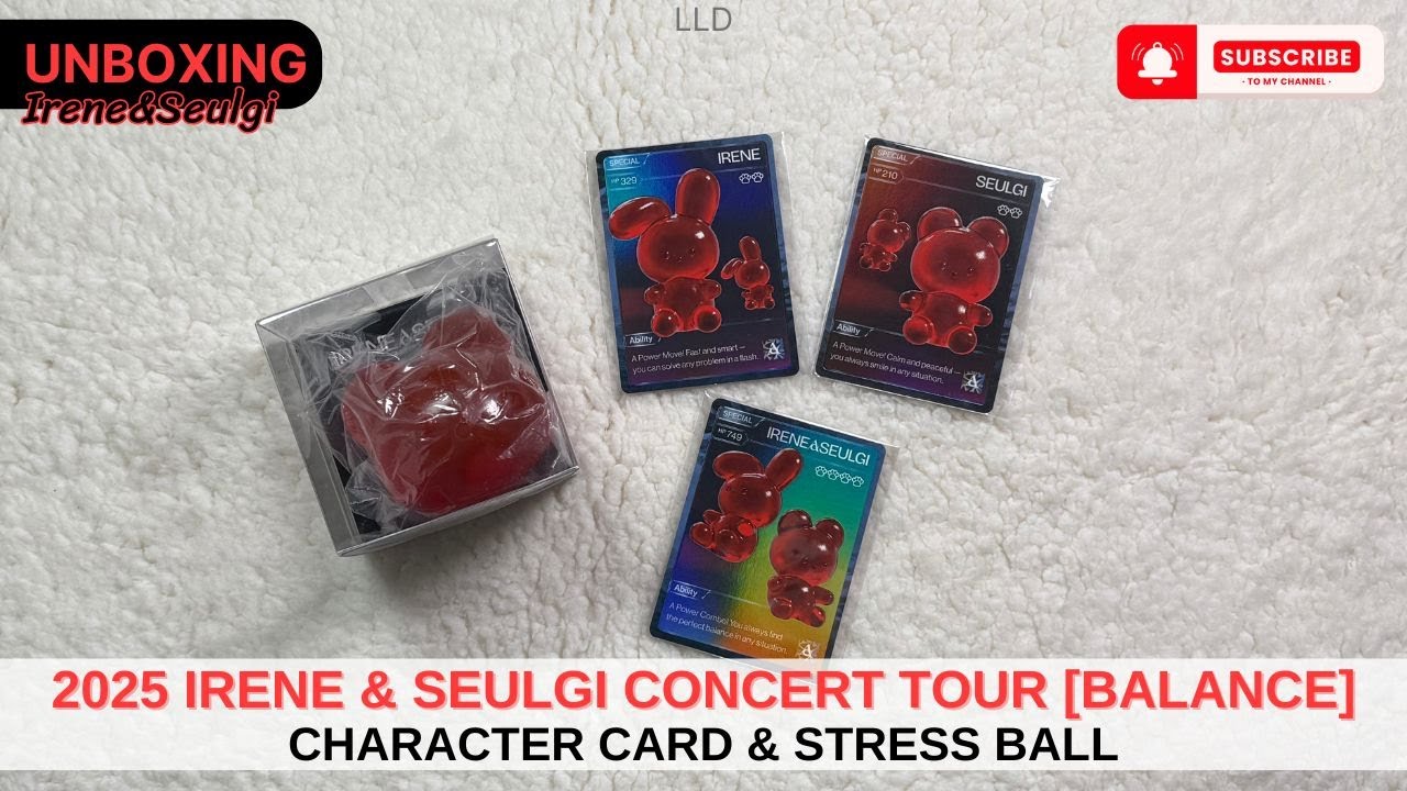 Unboxing : 2025 IRENE & SEULGI Concert Tour [BALANCE] MD
