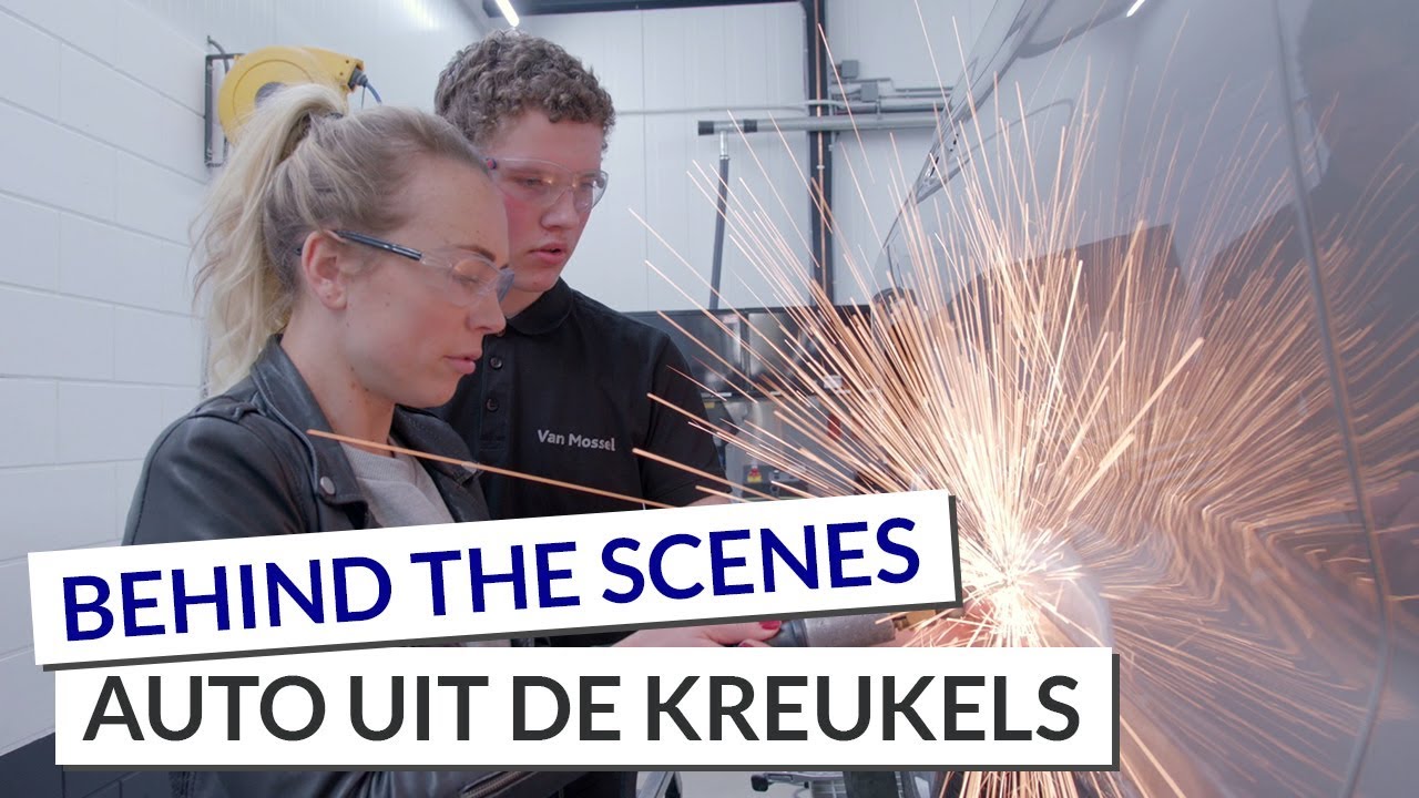 Auto uit de kreukels halen Behind the Scenes bij Van