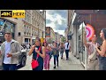 A Hot Saturday in Central London | Central London Walk after Pride Event [4K HDR]