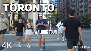 TORONTO DOWNTOWN BLUE JAYS WAY 4K WALKING TOUR