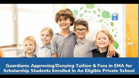 Families: Approving/ Denying Tuition and Fee Invoices in EMA