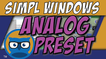 Crestron SIMPL Windows ANALOG PRESET Symbol Tutorial