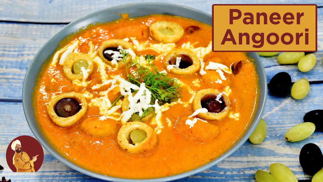 PANEER ANGOORI | पनीर अंगूरी | Chef Harpal Singh | chefharpalsingh