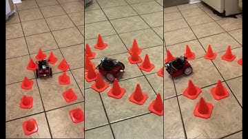 Transfer learning with NVIDIA JetBot - fun with traffic cones