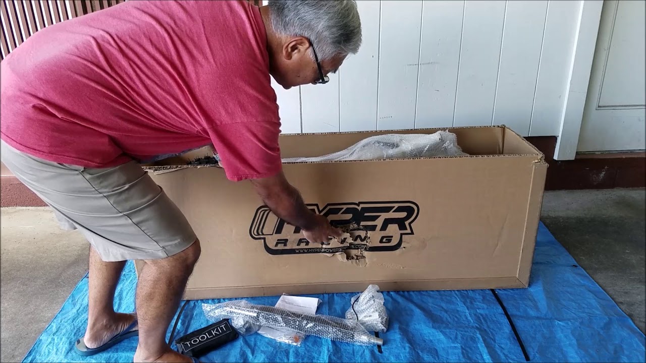 2019 Hyper-Racing 2000 Watt Off Road Edition Electric Scooter UNBOXING
