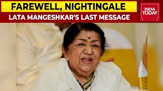 Lata Mangeshkar's Last Audio Message For India Was A Shloka From Bhagavad Gita, Anupam Kher Shares