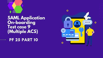 SAML Application on-boarding Test case 9(Multiple ACS) | PingFederate Complete course | PF 25 part10