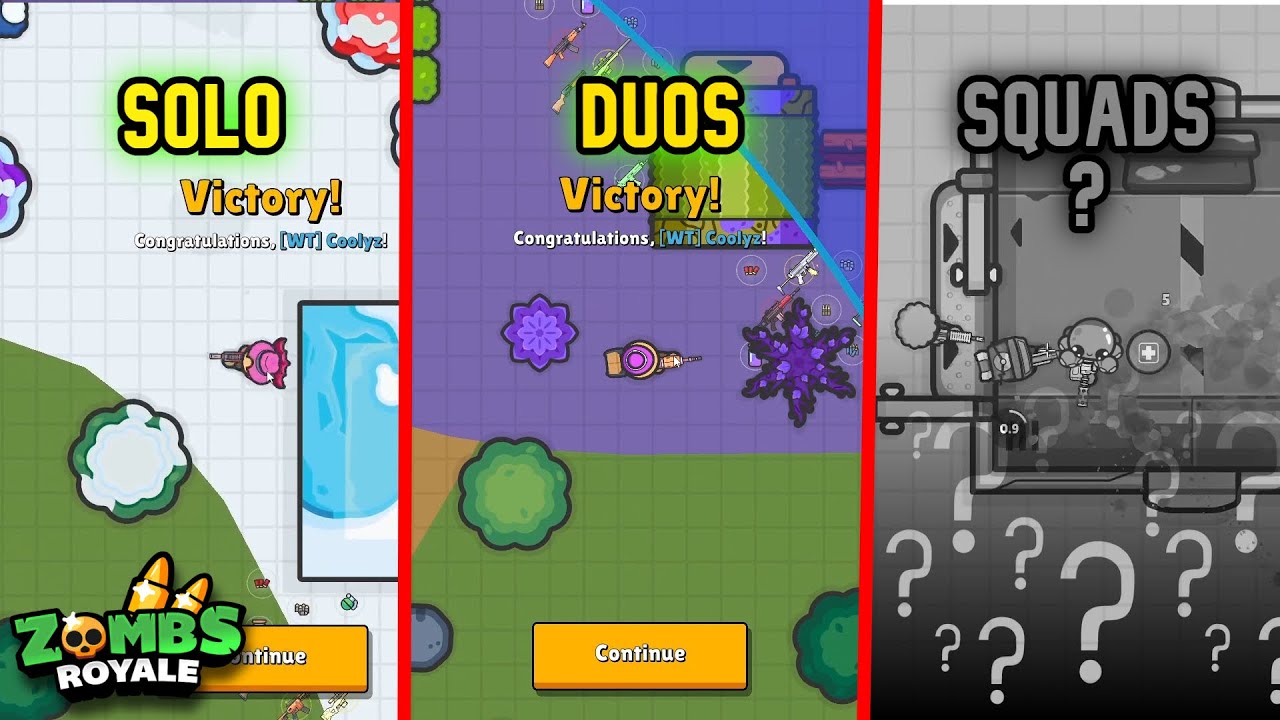 4-Player Mega Base Strategy In Zombs.io