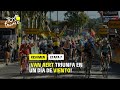 #TDF2020 - Etapa 7 - Van Aert triunfa en un dia de viento !