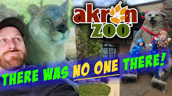 Akron Zoo Trip | We Were the Only Ones There!