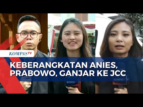 Jelang Keberangkatan Anies, Prabowo, dan Ganjar ke Debat Terakhir Capres