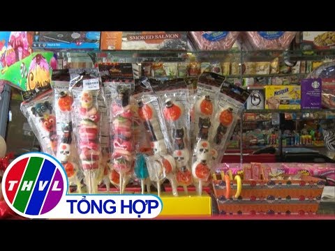 THVL | Bánh kẹo nhập ngoại hình dạng kỳ quái đắt hàng mùa Halloween | Foci