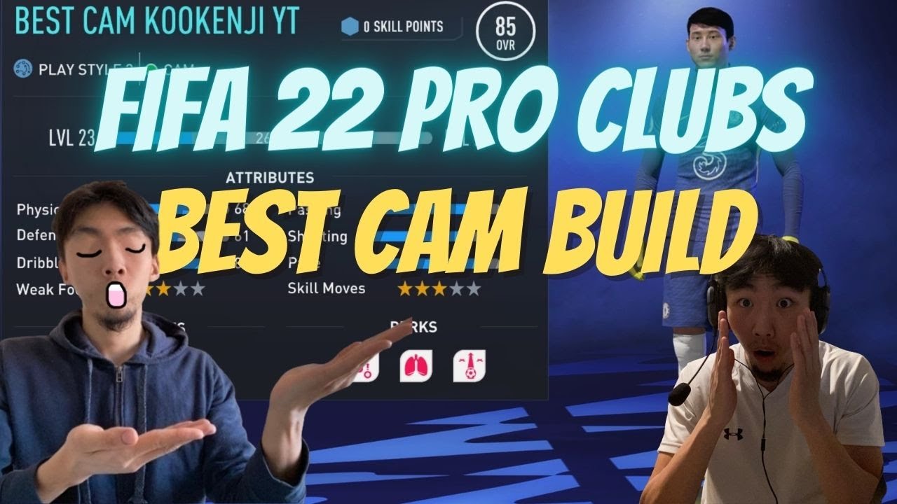 FIFA 22 Pro Clubs *UPDATED* CAM Build and Guide