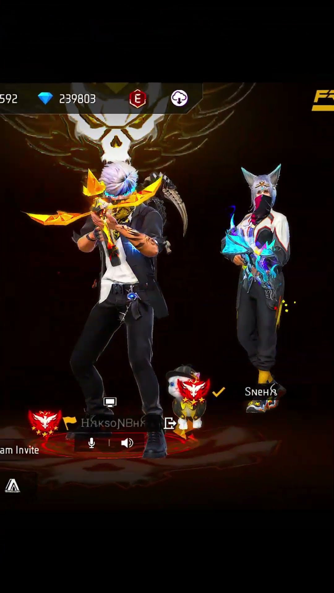 Ye Valentine day me Chiku Bhai prank karega ya nahi - Garena free fire max #shorts