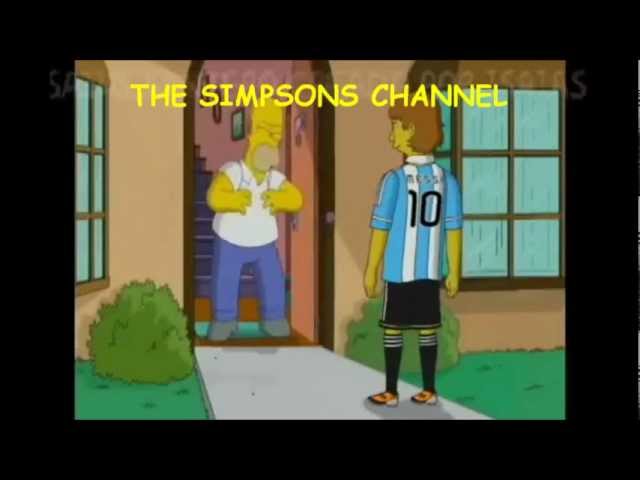 Os Simpsons previram Messi Careca em episódio de 2014 A série Os  Simpsons previu o craque