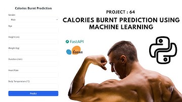 Project 64 : 🔥 Calories Burnt Prediction Using FastAPI & Machine Learning | Full Deployment Guide 🚀