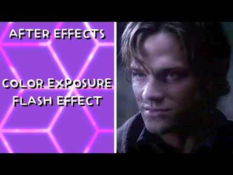 After Effects Color Exposure Flash Effect
