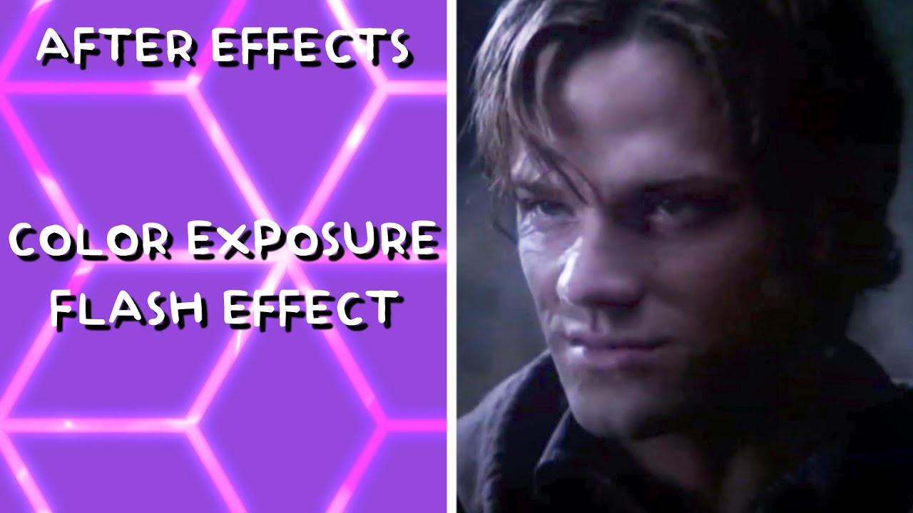 After Effects Color Exposure Flash Effect YouTube