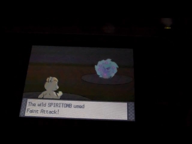 LIVE!! Shiny Spiritomb in Platinum After Only 1394 SRs 