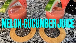 MelonCucumber Juice | Homemade Summer Refreshments