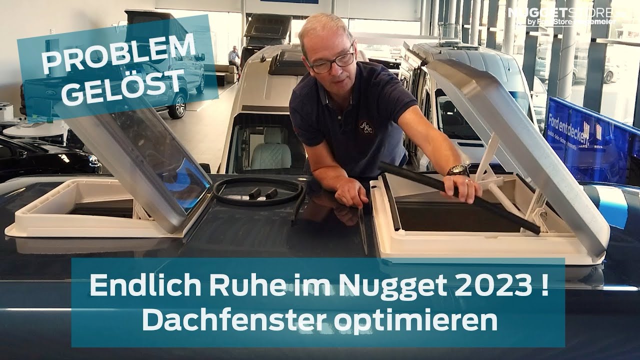 Silent Dichtsatz für 70x50cm MPK Dachfenster / Nugget Hochdach Baujahr 2023  - Nugget Store