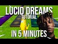 5 Minute Lucid Dreams Tutorial | Fortnite Music Blocks