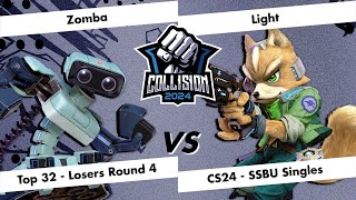 Collision 2024 - Zomba (ROB) VS Light (Fox) - Ultimate Top 32 - Losers Round