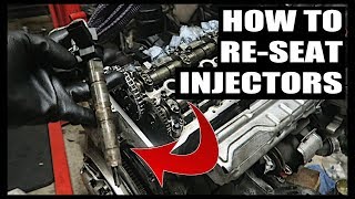 How To Re-Seat Diesel Injectors | Prevent Black Death