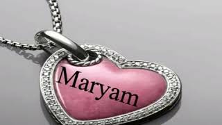 Maryam Name Whatsapp Status Adeel Gujjar Youtube