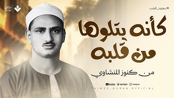 استمع… واهدأ تمامًا… تلاوة تُنقي داخلك😢 الشيخ محمد صديق المنشاوي | تجويد لايف