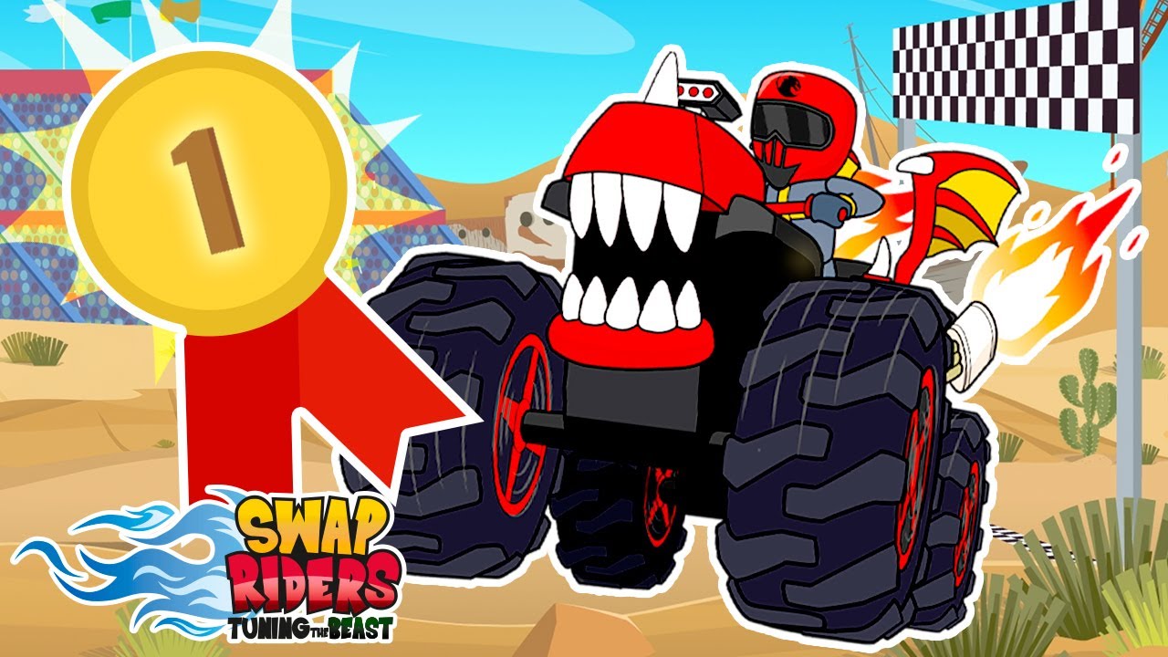 SWAP RIDERS DRAK DOMINA LAS CARRERAS M S EXTREMAS DIBUJOS swap-riders-drak-domina-las-carreras-m-s-extremas-dibujos