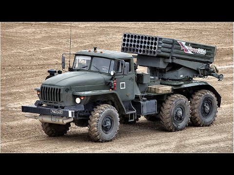 Tornado-g - Russian 122 mm Multiple Rocket Launcher