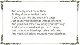 Diana Krall - Count Your Blessings Instead of Sheep Lyrics