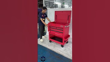 Tủ dụng cụ CSPS 84cm - 04 hộc kéo màu đỏ #automobile #dungcucokhi #tools #CSPS #fabina #diy