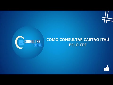 COMO CONSULTAR CARTAO ITAÚ PELO CPF - IMPOSTO BRASIL